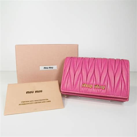 miu miu card case